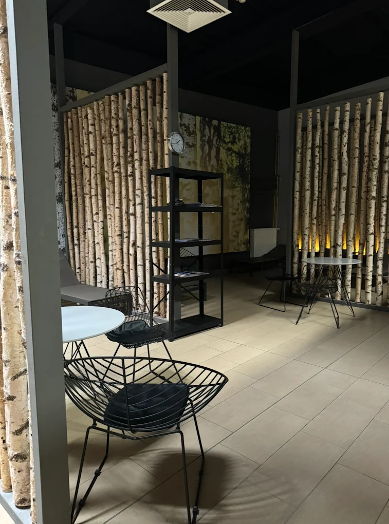 Gepflegter Sauna- und Wellnessbereich nach der Unterhaltsreinigung